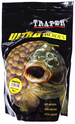 Бойлы Traper Ultra, 16mm, 500g, Kukurydza