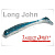 Приманка силиконовая Lucky John Long John, 3.1" (8шт)