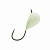 Мормышка вольфрамовая Lumicom Капля отверствие (литая-обмазка), d 4,0мм (10шт)¶