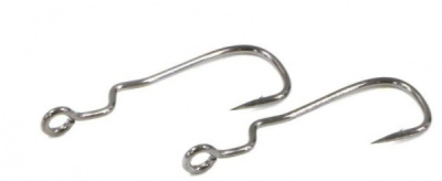 Крючок офсетный Crazy Fish Joint Worm №10 Крючок офсетный Crazy Fish Joint Worm №10