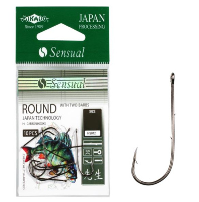 Крючки Mikado Sensual Round, №6 BN (10шт) Крючки Mikado Sensual Round, №6 BN (10шт)