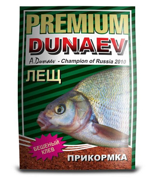 Прикормка Dunaev Premium 1кг (Лещ Красная)