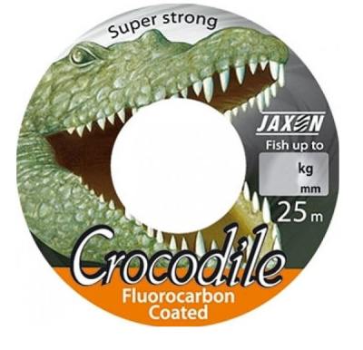 Леска Jaxon Crocodile Coated с флюорокарбоновым покрытием 25м