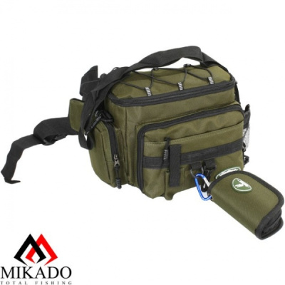 Сумка рыболовная Mikado маленькая (Green)