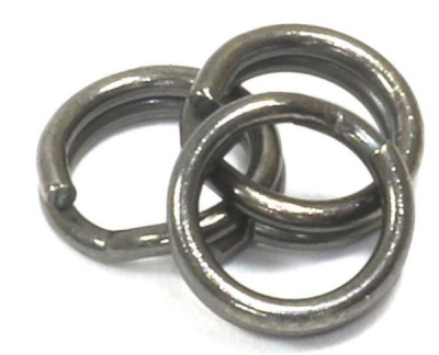 Кольцо заводное Gurza Split Ring ST BK №4 Кольцо заводное Gurza Split Ring ST BK №4