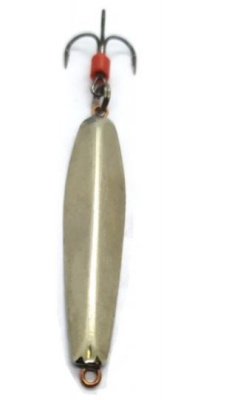 Блесна Пирс зимняя Удача №1 двухсторонняя с подвесным тройником 2,9г Блесна Пирс зимняя Удача №1 двухсторонняя с подвесным тройником 2,9г