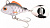 Блесна Spro Asp Spinner UV Roach 10г