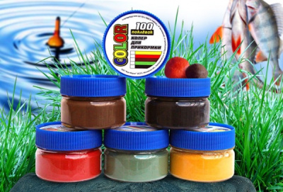 Краска для прикормки COLOR, 50 гр. Краска для прикормки COLOR, 50 гр.