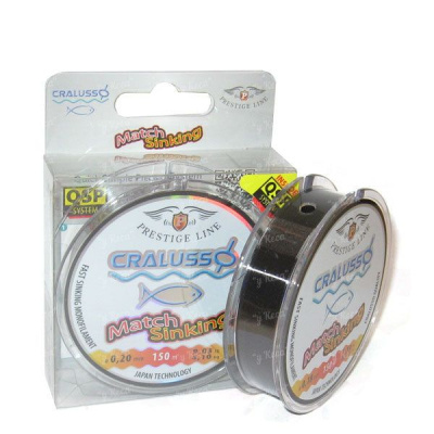 Леска CRALUSSO Match Sinking, 150m Леска CRALUSSO Match Sinking, 150m