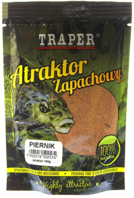 Добавка к прикормке Traper, Atraktor, 100g, Piernik