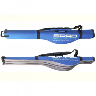 Чехол для удочки Spro Semi-Hard Big Belly Rod Case Blue 1.65м