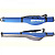 Чехол для удочки Spro Semi-Hard Big Belly Rod Case Blue 1.65м