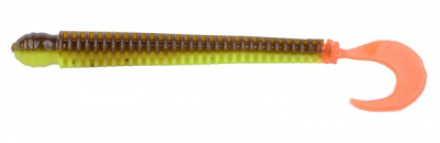 Приманка силиконовая SPRO Disc Worm, 11см, Camo Perch (5шт)