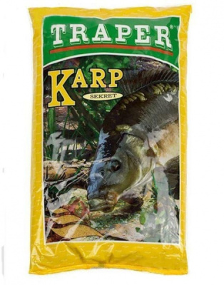 Прикормка Traper Sekret, 1kg, Karp Zolty (желтый) 