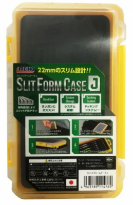 Коробка рыболовная Meiho Slit Foam Case J 175*105*21мм