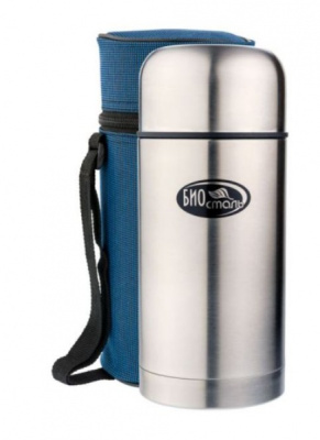 Термос Biostal 0,5л c широким горлом суповой в чехле