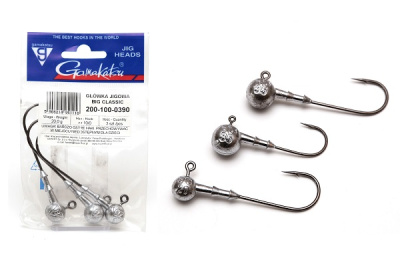 Джиг-головка Gamakatsu Big Classic, №10/0, 25гр (3шт) Джиг-головка Gamakatsu Big Classic, №10/0, 25гр (3шт)