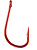 Крючок одинарный Traper Bushido Tanago Ring Red №8 