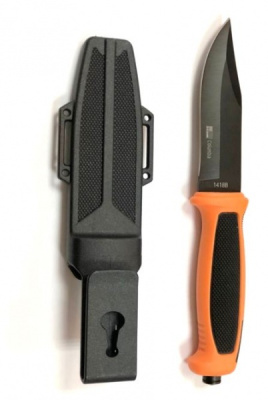 Нож нескладной средний Columbia в пластиковом чехле