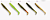 Приманка силиконовая Crazy Fish Scalp Minnow 3.2