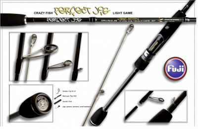 Спиннинг Crazy Fish Perfect Jig CFPJ-76-UL-SS, 2,30м, 0,5-5гр