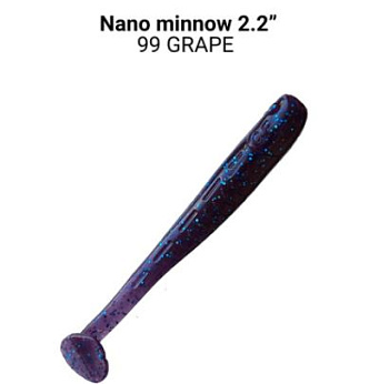 Приманка силиконовая Crazy Fish Nano Minnow 1.1" 2,7см (68-27-99-6)