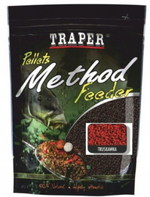 Пеллеты Traper Method Feeder Truskawka 4мм 500г