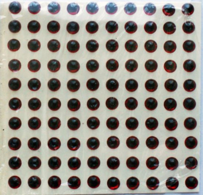 Глазки Pepper самоклеющиеся, 3D, Ø3mm, (100шт/уп.)¶