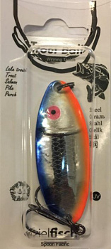 Блесна колеблющаяся Trout Bait Chernospynka 20г (01)