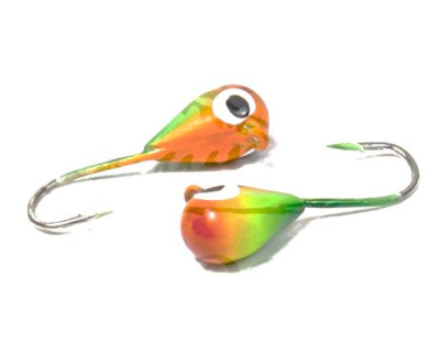 Мормышка Ладога вольфрамовая Конус с ушком покрашенная d3,0 мм №П-61