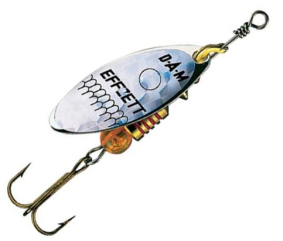 Блесна Dam FZ Predator Silver Glitter №3 12г Блесна Dam FZ Predator Silver Glitter №3 12г