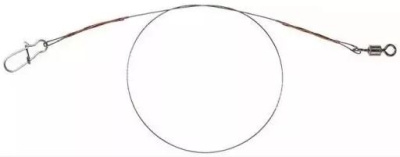 Поводок Mikado Leader FS (стальной) , 35cm, 5kg