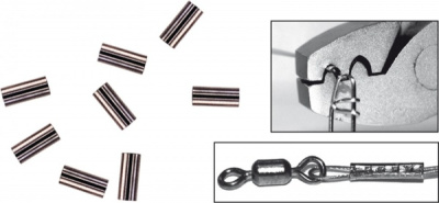 Трубка обжимная Spro Single Black Brass Sleeves 1,6мм Трубка обжимная Spro Single Black Brass Sleeves 1,6мм