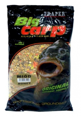 Прикормка Traper Big Carp, 1kg, Miod