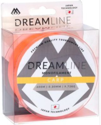 Леска Mikado Dreamline Carp Fluo Orange 600м