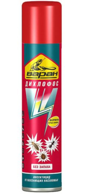Дихлофос Варан Ультра от ползающих насекомых 300мл¶ Дихлофос Варан Ультра от ползающих насекомых 300мл¶