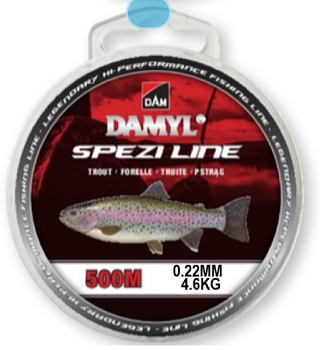 Леска Dam Damyl Spezi Line Trout 500м (0.22mm)