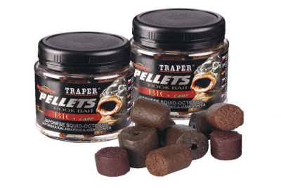 Пеллеты Traper Expert, 16mm, 100g, Japońska Kałamarnica– Ośmiornica