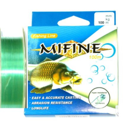 Леска Mifine 100м зеленая¶ Леска Mifine 100м зеленая¶