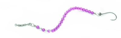 Система Spro Trout Master Spiralz Purple Flash на форель из бисера 7см 1,7г