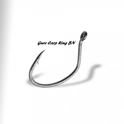 Крючок одинарный Gurza Gure Carp Ring BN №1/0 