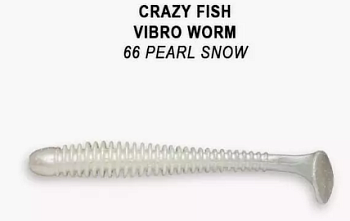 Приманка силиконовая Crazy Fish Vibro Worm 2" 5см  (3-50-66-6)