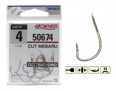 Крючки Owner 50674, №4 Крючки Owner 50674, №4