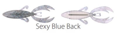 Приманка силиконовая Spro Komodo Claw 11,5см Sexy Blue Back 