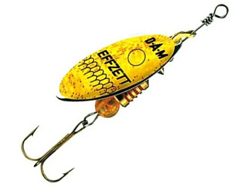 Блесна Dam FZ Predator Spinner №2 7г (Yellow Glitter)