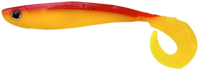 Приманка силиконовая Spro Funky Tail Yellow Red 14см