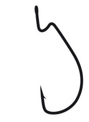 Крючок офсетный Jaxon Sumato Spin HX Black Крючок офсетный Jaxon Sumato Spin HX Black