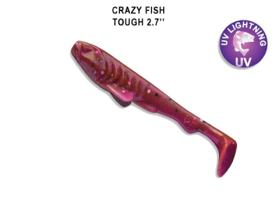 Приманка силиконовая Crazy Fish Tough 4'', 10 см Приманка силиконовая Crazy Fish Tough 4'', 10 см
