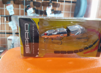 Воблер Spro BBZ1 Rat Baby 30 Chrome Silver