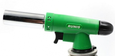 Горелка газовая Runis Premium P05 пьезо цанг Горелка газовая Runis Premium P05 пьезо цанг
